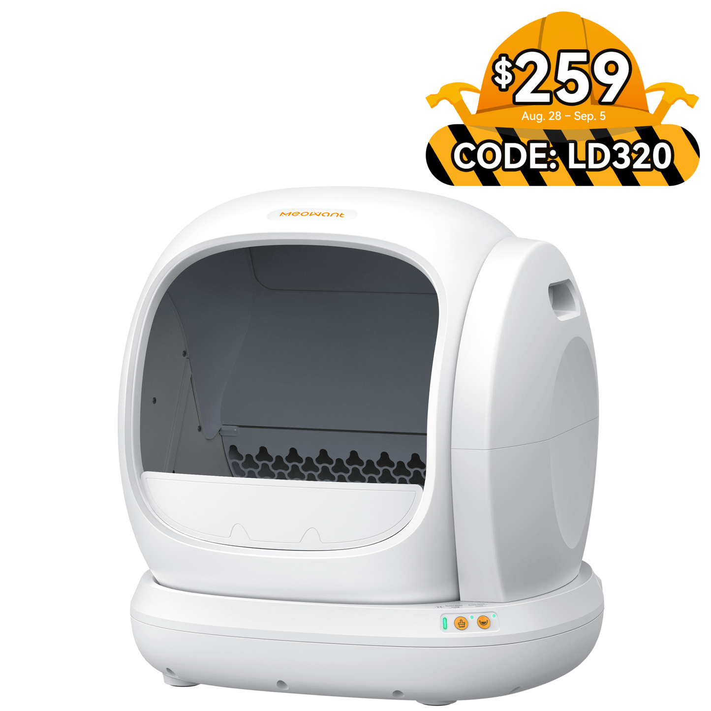 Meowant Self - Cleaning Cat Litter Box - MW - SC02 - Meowant