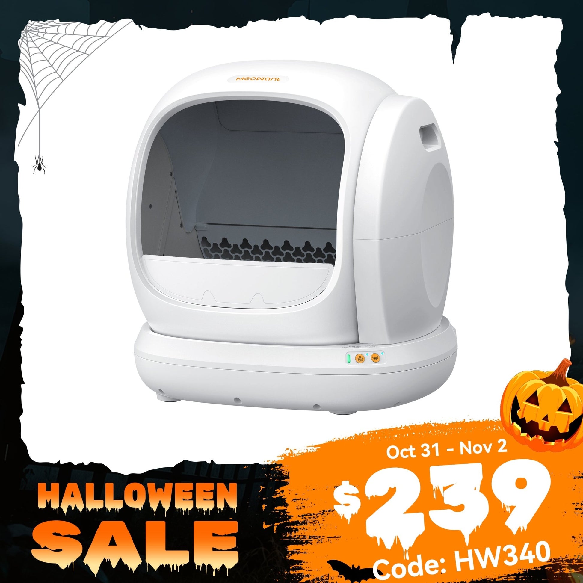 Meowant Self - Cleaning Cat Litter Box - MW - SC02 - Meowant