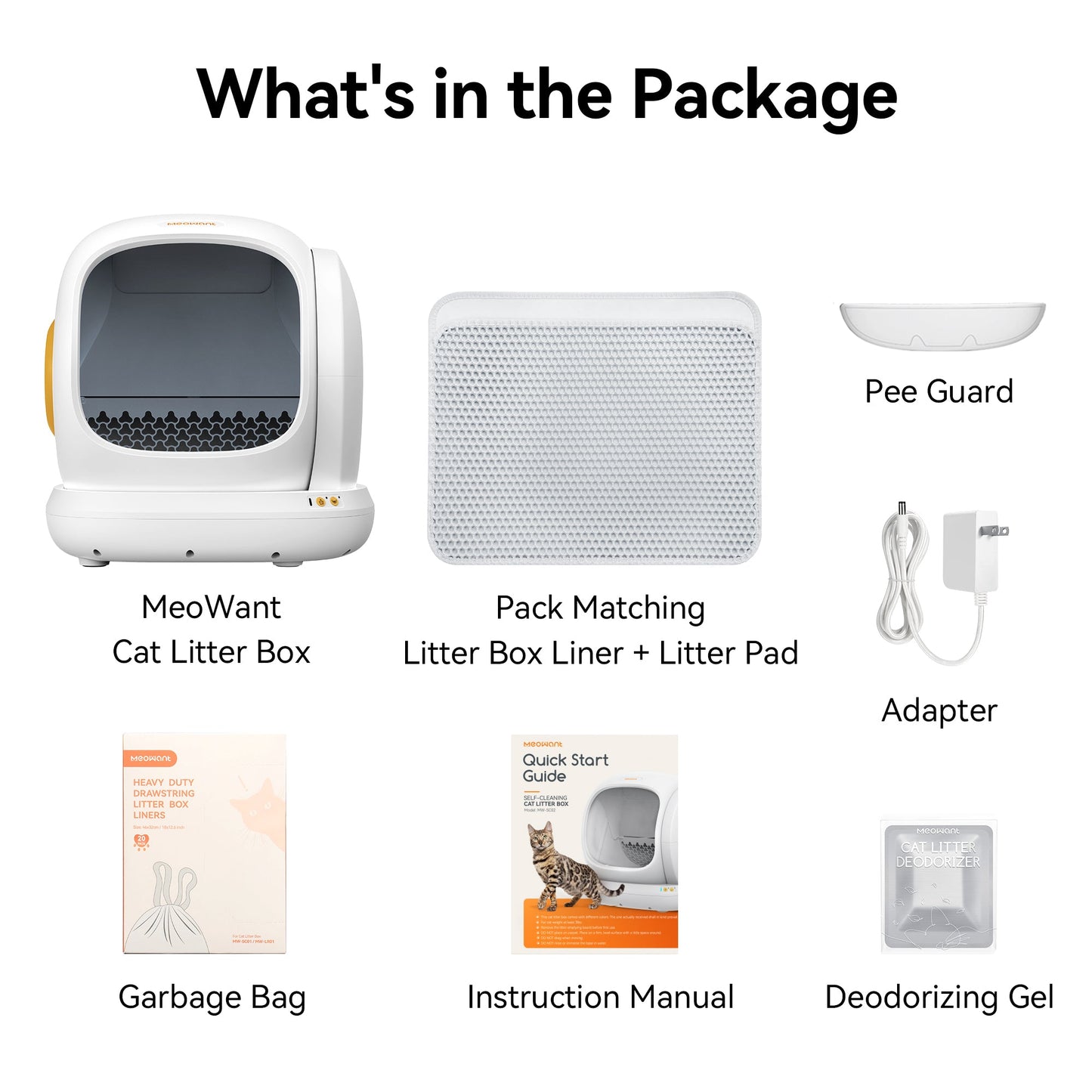 Meowant Self - Cleaning Cat Litter Box - MW - SC02 - Meowant