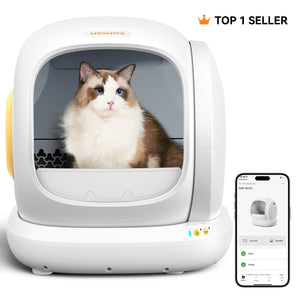 Meowant Self - Cleaning Cat Litter Box - MW - SC02 (White) - Meowant