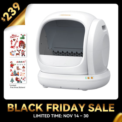 Meowant Self - Cleaning Cat Litter Box - MW - SC02 (White) - Meowant