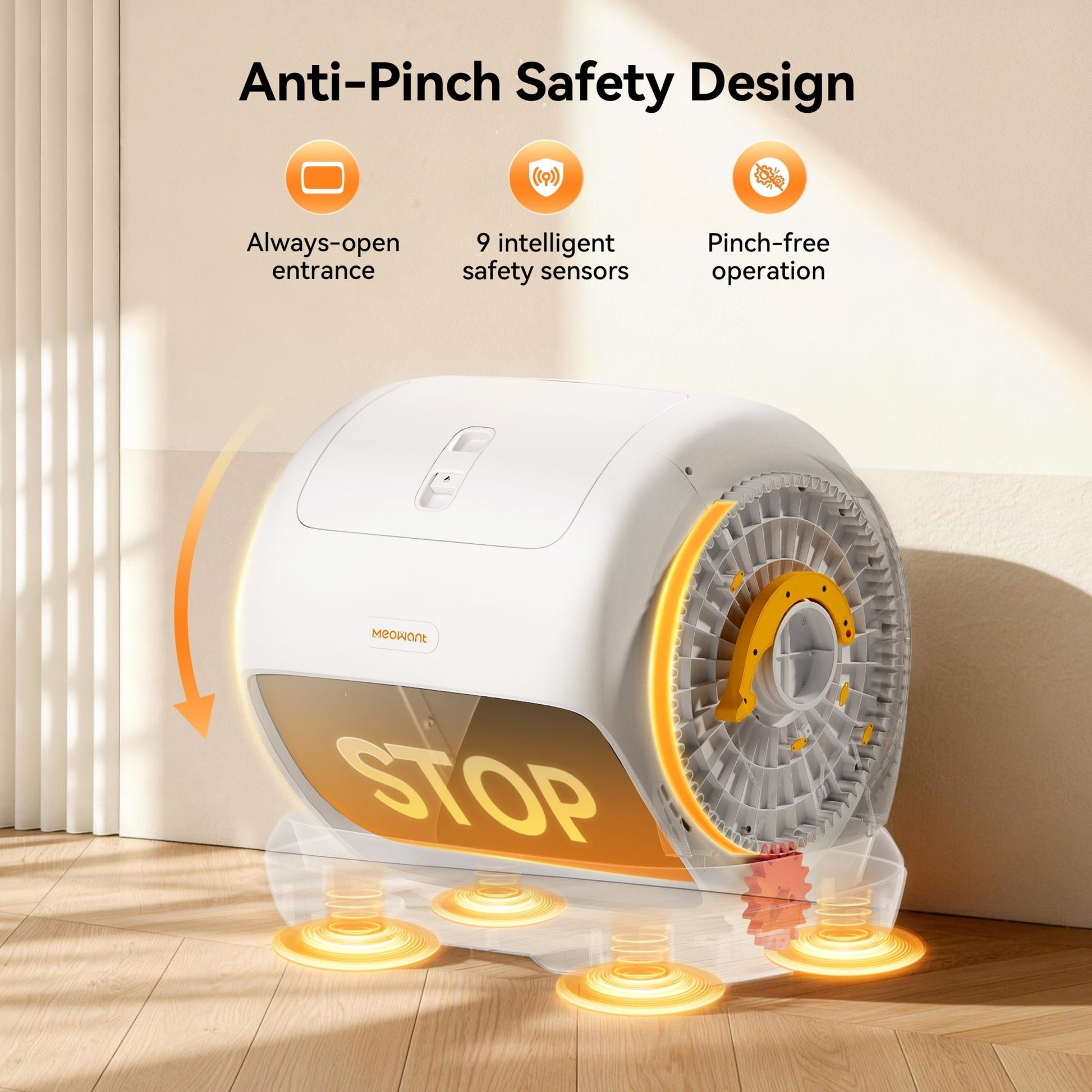 Meowant Self - Cleaning Cat Litter Box - MW - SC09 - Meowant