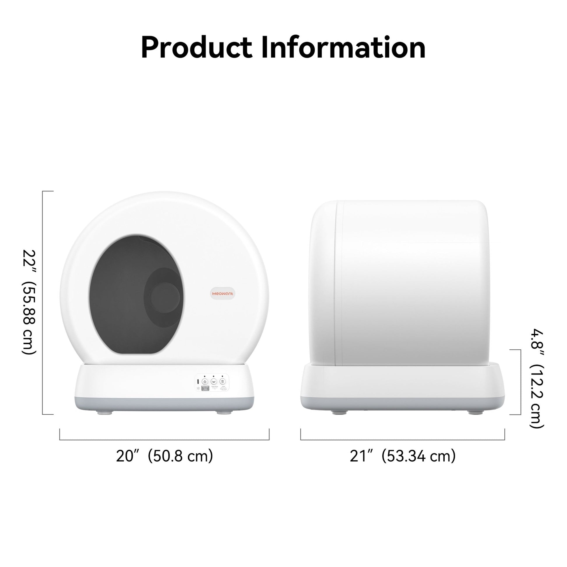 Meowant Self Cleaning Litter Box - SC01 Double Set - Meowant