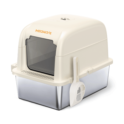 Meowant Stainless Steel Cat Litter Box - LB02 - Meowant